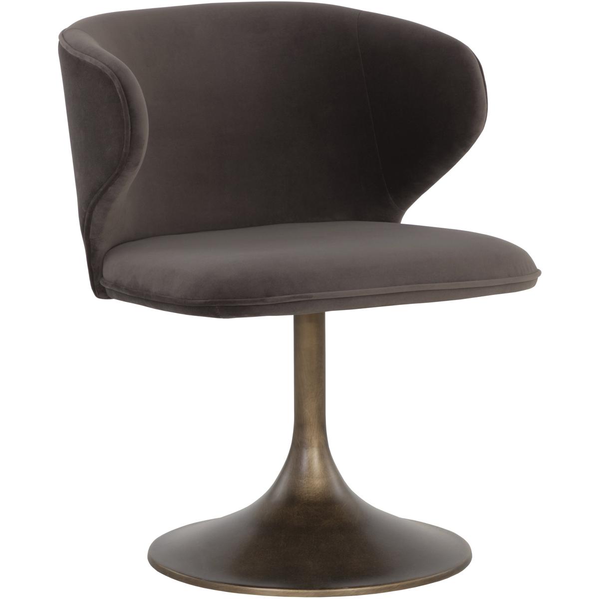 SUNPAN 108762 Simone Meg Ash Swivel Dining Chair, Swivel